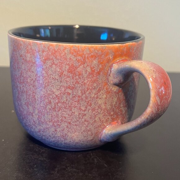 Cordon Bleu BIA International Mug Glazed in Hues of Plum, Celedon & Russet - Picture 1 of 15